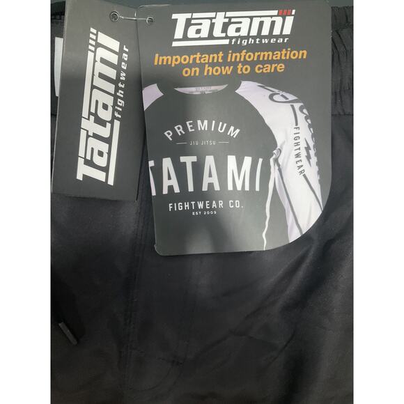 Tatami Athlete Grappling Shorts In Black Sz XL NWT - Picture 11 of 12